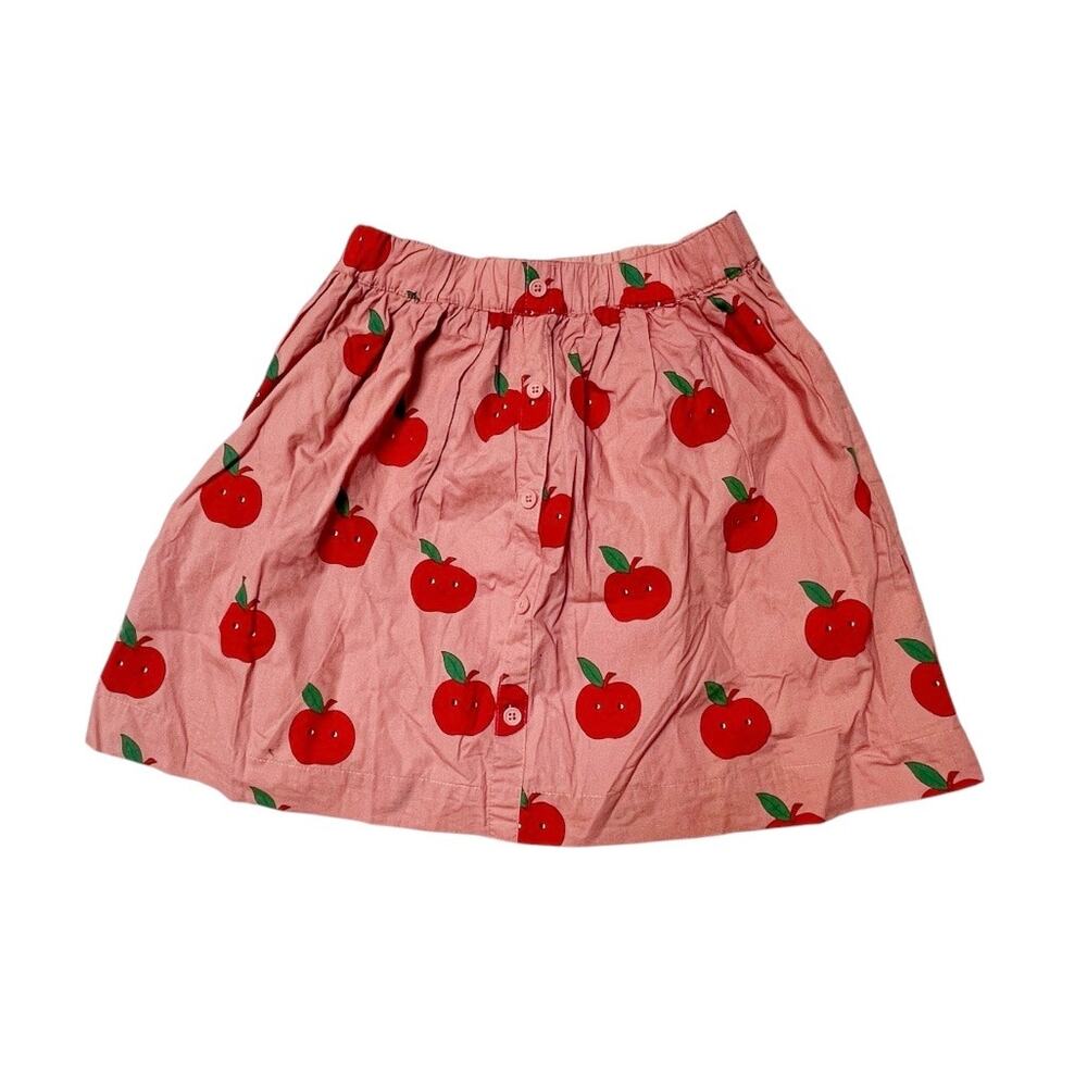 Mini Boden Apple Button Through Twirly Skirt Size 9/10